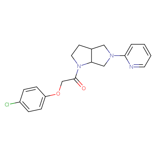2-(4-chlorophenoxy)-1-[5-(pyridin-2-yl)-octahydropyrrolo[3,4-b]pyrrol-1-yl]ethan-1-one