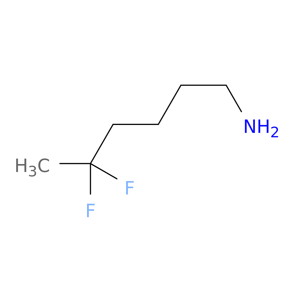 5,5-difluorohexan-1-amine
