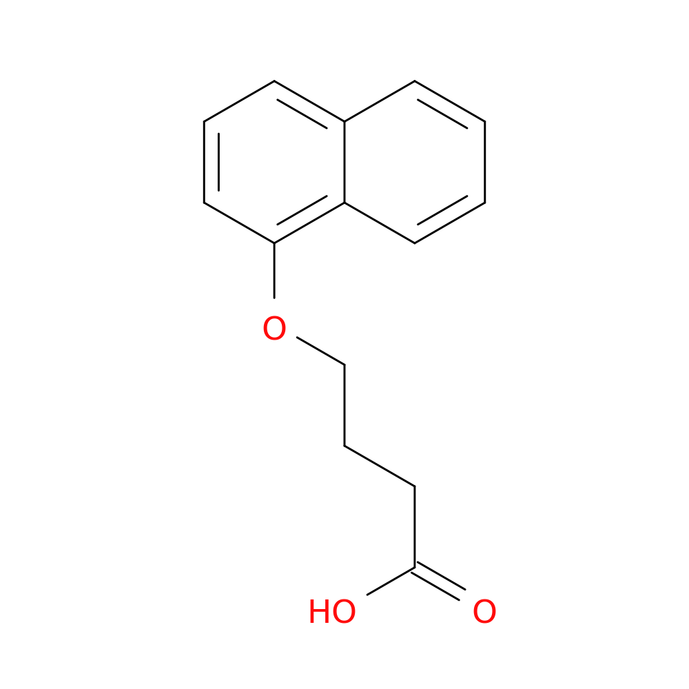 4-(naphthalen-1-yloxy)butanoic acid