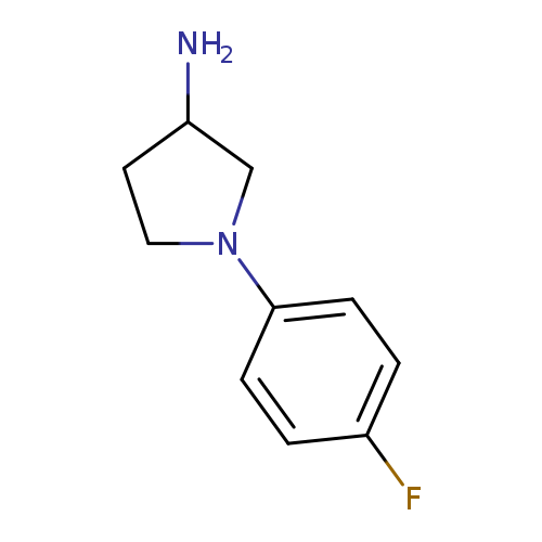 1-(4-fluorophenyl)pyrrolidin-3-amine