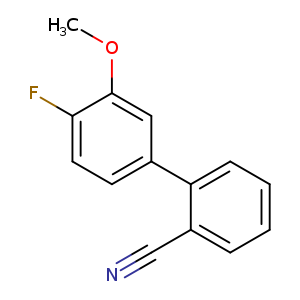 2-(4-Fluoro-3-methoxyphenyl)benzonitrile
