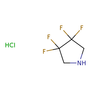 Pyrrolidine, 3,3,4,4-tetrafluoro-, hydrochloride (1:1)