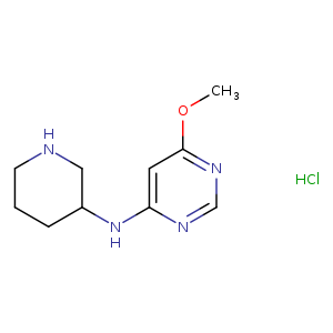 6-Methoxy-N-(piperidin-3-yl)pyrimidin-4-amine hydrochloride