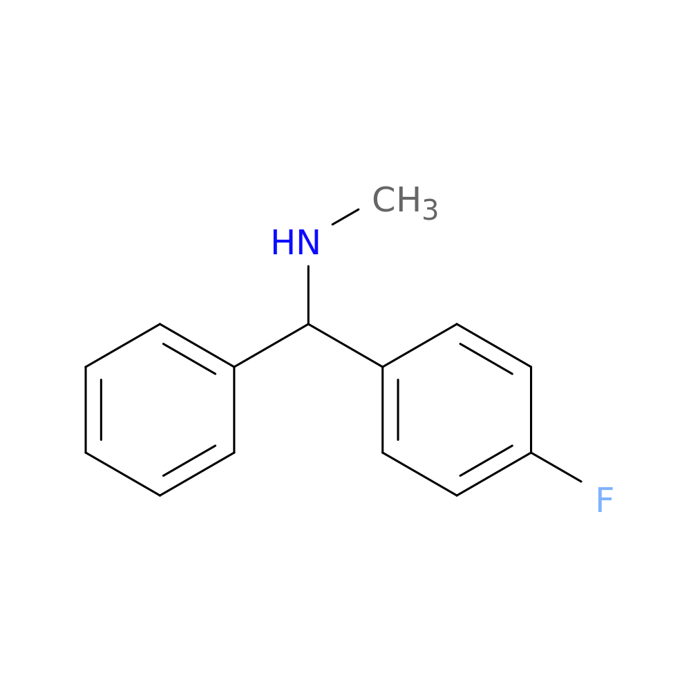 [(4-Fluorophenyl)(phenyl)methyl](methyl)amine
