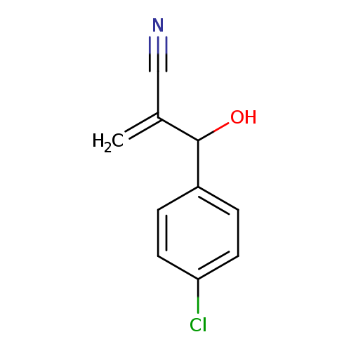 2-[(4-Chlorophenyl)(hydroxy)methyl]prop-2-enenitrile