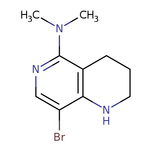 8-Bromo-n,n-dimethyl-1,2,3,4-tetrahydro-1,6-naphthyridin-5-amine