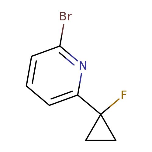 2-bromo-6-(1-fluorocyclopropyl)pyridine