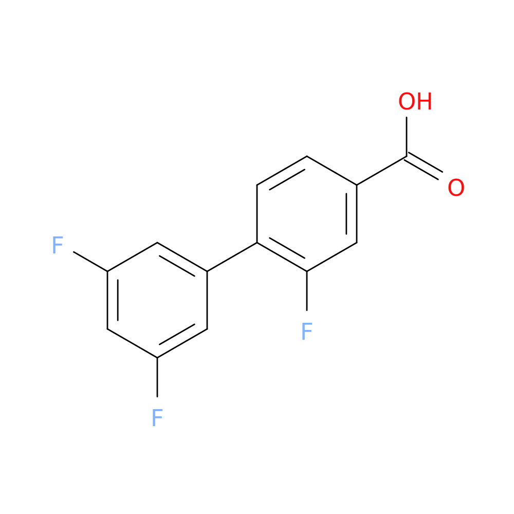 2,3',5'-Trifluoro-[1,1'-biphenyl]-4-carboxylic acid