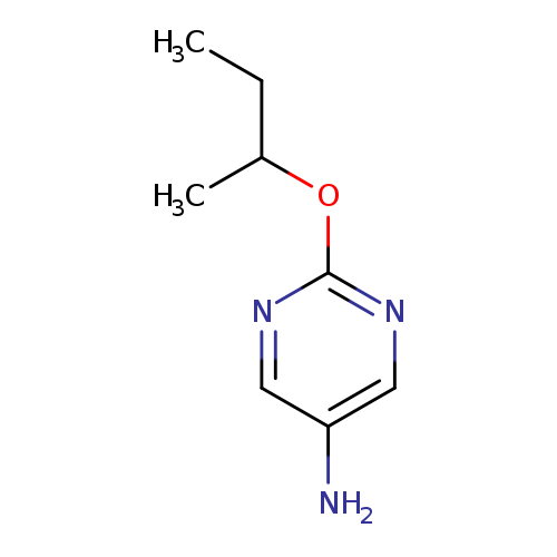 2-(butan-2-yloxy)pyrimidin-5-amine