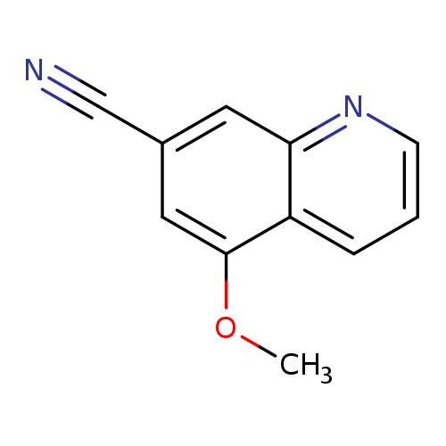 5-methoxyquinoline-7-carbonitrile