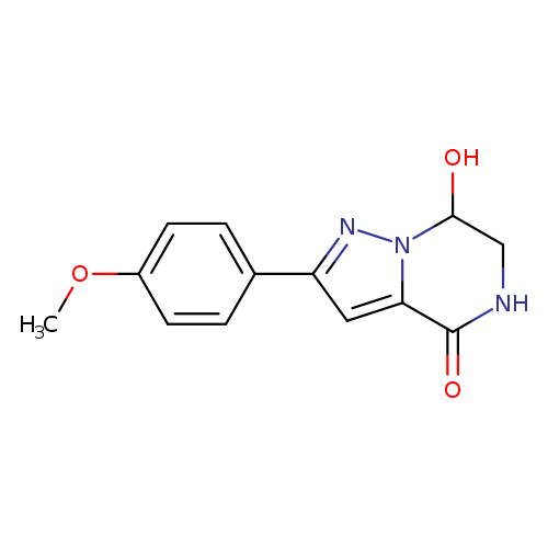 7-Hydroxy-2-(4-methoxyphenyl)-6,7-dihydropyrazolo[1,5-a]pyrazin-4(5h)-one