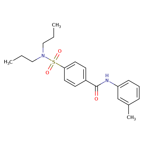 4-(dipropylsulfamoyl)-N-(3-methylphenyl)benzamide