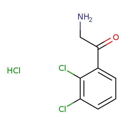 ETHANONE, 2-AMINO-1-(2,3-DICHLOROPHENYL)-, HYDROCHLORIDE