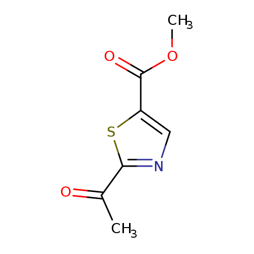 Methyl 2-​acetyl-​5-​thiazolecarboxylate
