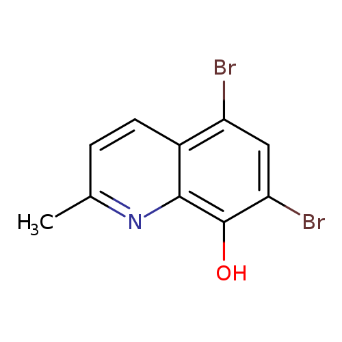 8-Quinolinol, 5,7-dibromo-2-methyl-