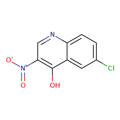 4-Quinolinol, 6-chloro-3-nitro-