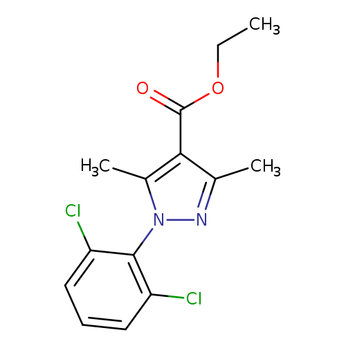 ethyl 1-(2,6-dichlorophenyl)-3,5-dimethyl-1H-pyrazole-4-carboxylate
