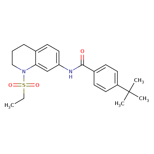 4-tert-butyl-N-[1-(ethanesulfonyl)-1,2,3,4-tetrahydroquinolin-7-yl]benzamide