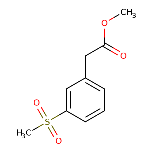 Methyl 3-(methylsulfonyl)phenylacetate