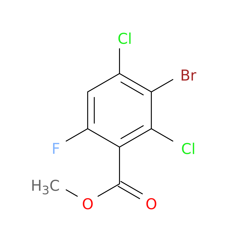 Methyl 3-bromo-2,4-dichloro-6-fluorobenzoate