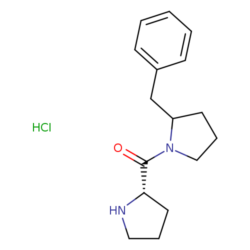 2-benzyl-1-[(2S)-pyrrolidine-2-carbonyl]pyrrolidine hydrochloride