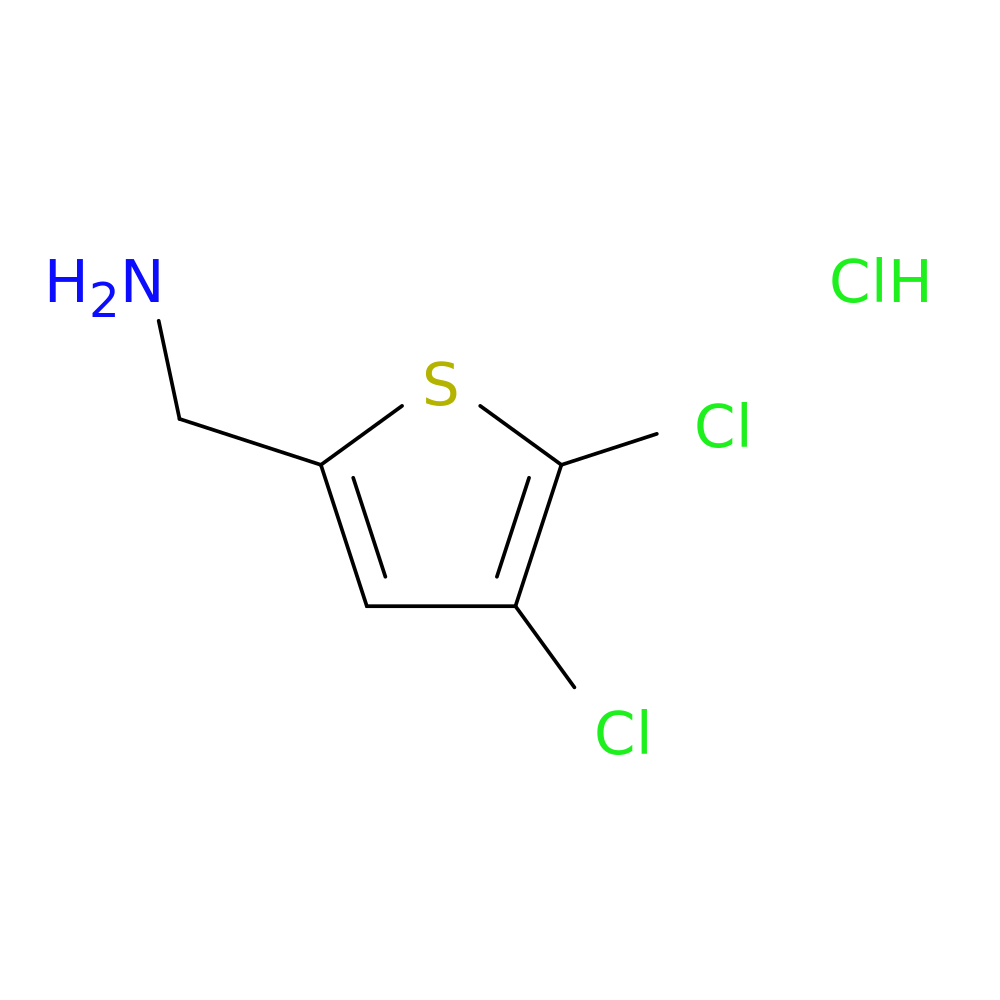 (4,5-dichlorothiophen-2-yl)methanamine hydrochloride