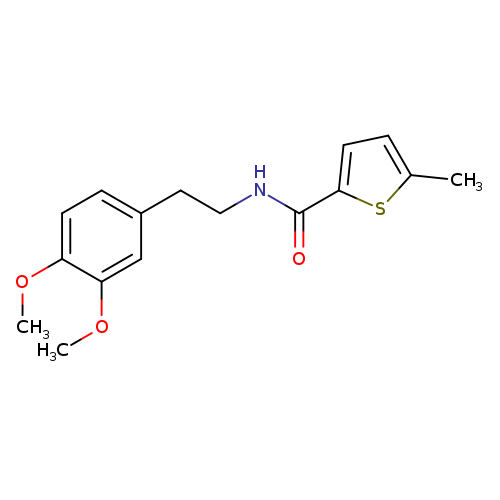 N-[2-(3,4-dimethoxyphenyl)ethyl]-5-methylthiophene-2-carboxamide