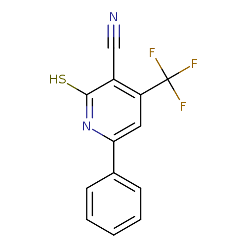 2-Mercapto-6-phenyl-4-(trifluoromethyl)nicotinonitrile