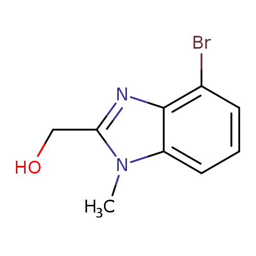 (4-Bromo-1-methyl-1h-benzoimidazol-2-yl)-methanol