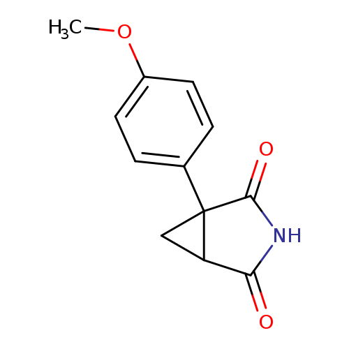 1-(4-methoxyphenyl)-3-azabicyclo[3.1.0]hexane-2,4-dione
