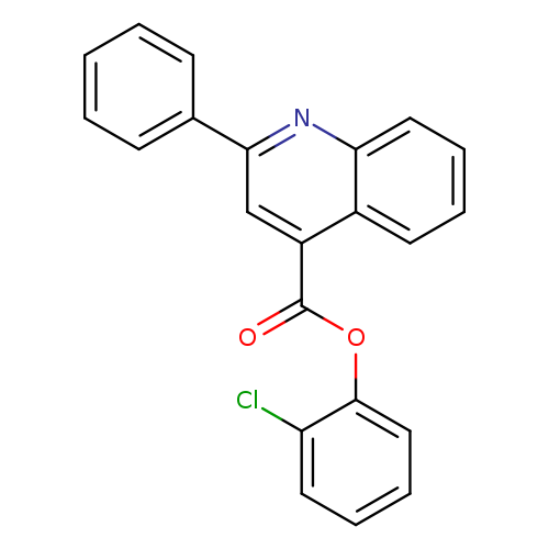 2-chlorophenyl 2-phenylquinoline-4-carboxylate