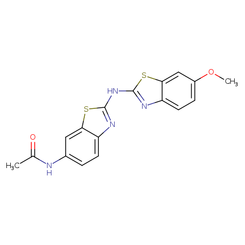 N-{2-[(6-methoxy-1,3-benzothiazol-2-yl)amino]-1,3-benzothiazol-6-yl}acetamide