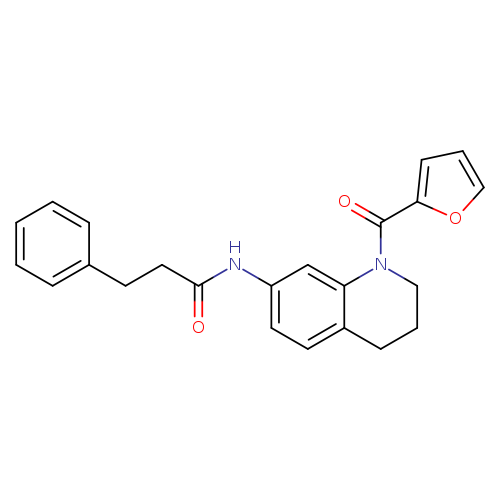 N-[1-(furan-2-carbonyl)-1,2,3,4-tetrahydroquinolin-7-yl]-3-phenylpropanamide