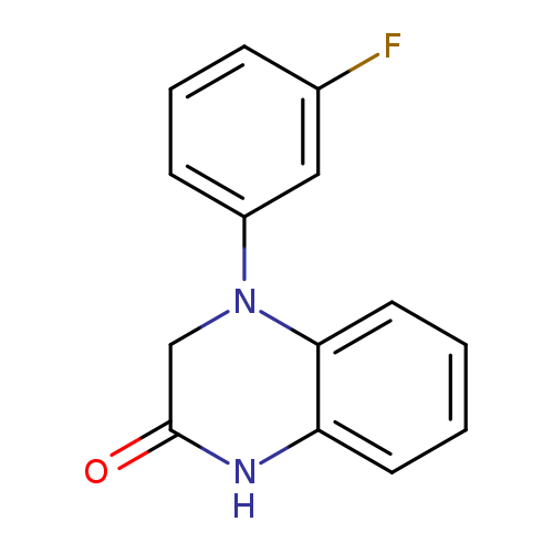 4-(3-fluorophenyl)-1,2,3,4-tetrahydroquinoxalin-2-one