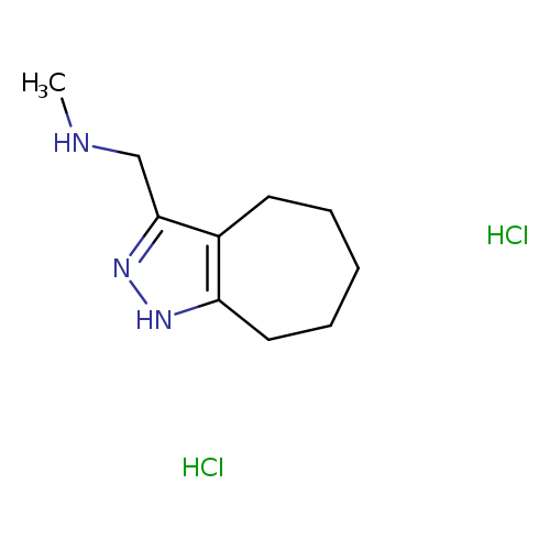 (1,4,5,6,7,8-Hexahydrocyclohepta[c]pyrazol-3-ylmethyl)methylamine dihydrochloride