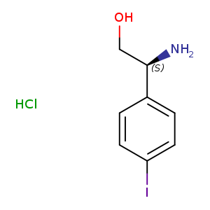 (S)-2-Amino-2-(4-iodophenyl)ethan-1-ol hydrochloride