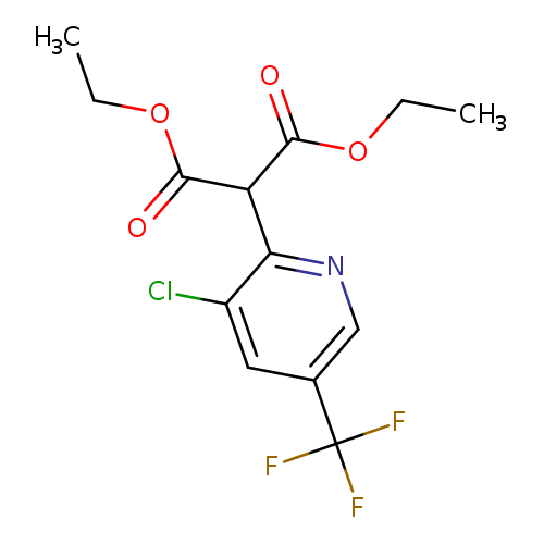 DIETHYL 2-[3-CHLORO-5-(TRIFLUOROMETHYL)PYRIDIN-2-YL]MALONATE