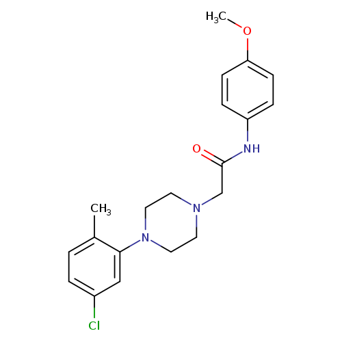 2-[4-(5-chloro-2-methylphenyl)piperazin-1-yl]-N-(4-methoxyphenyl)acetamide