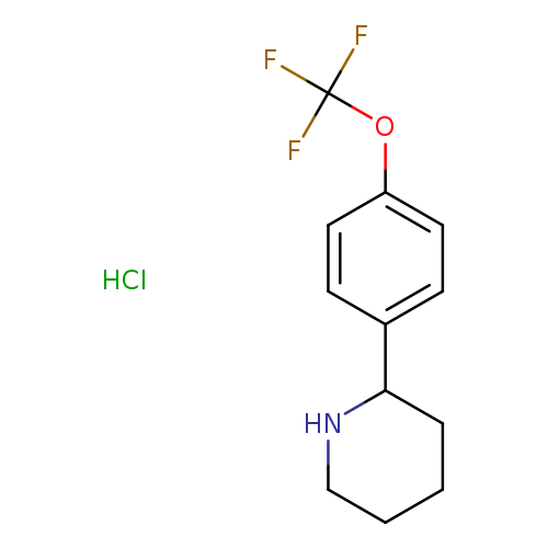 2-[4-(trifluoromethoxy)phenyl]piperidine hydrochloride