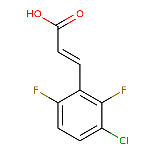 (2E)-3-(3-chloro-2,6-difluorophenyl)prop-2-enoic acid
