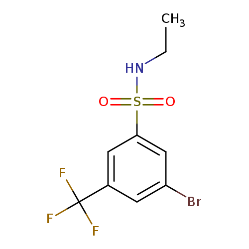 N-Ethyl 3-bromo-5-trifluoromethylbenzenesulfonamide