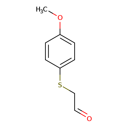 2-[(4-methoxyphenyl)sulfanyl]acetaldehyde