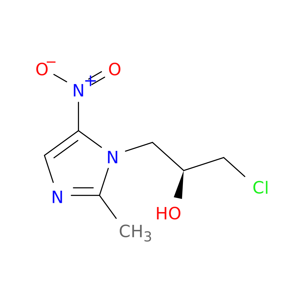 (S)-1-Chloro-3-(2-methyl-5-nitro-1H-imidazol-1-yl)propan-2-ol