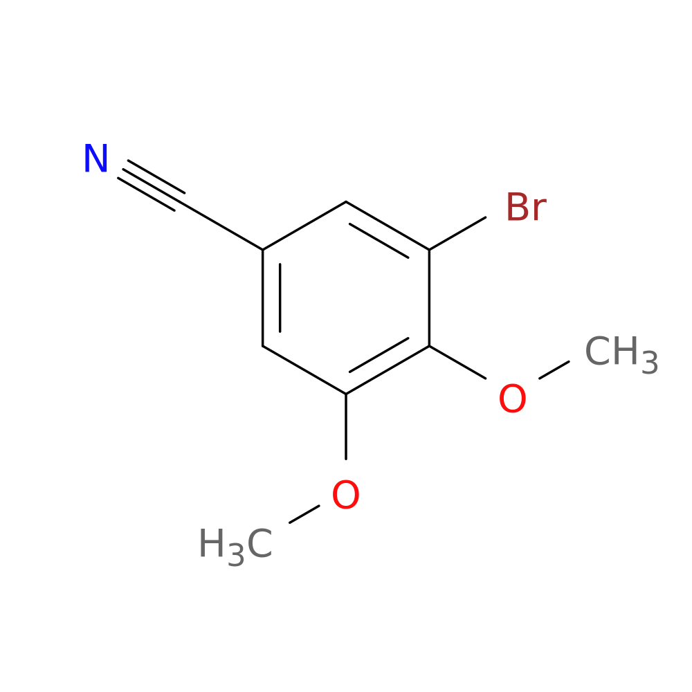 3-Bromo-4,5-dimethoxybenzonitrile