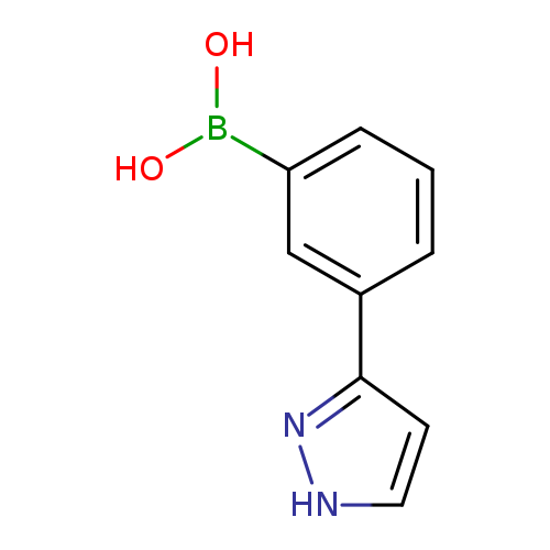 [3-(1H-Pyrazol-3-yl)phenyl]boronic acid