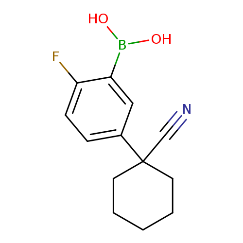 5-(1-Cyanocyclohexyl)-2-fluorophenylboronic acid