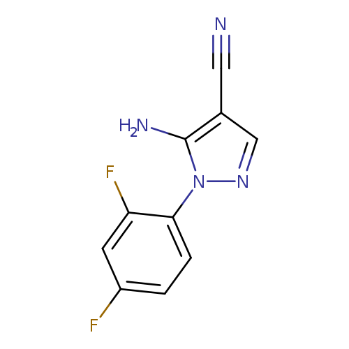 5-Amino-1-(2,4-difluorophenyl)-1h-pyrazole-4-carbonitrile