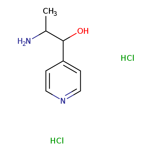 2-amino-1-(pyridin-4-yl)propan-1-ol dihydrochloride
