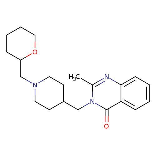 2-methyl-3-({1-[(oxan-2-yl)methyl]piperidin-4-yl}methyl)-3,4-dihydroquinazolin-4-one