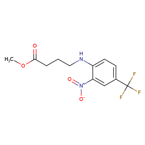 Methyl 4-((2-nitro-4-(trifluoromethyl)phenyl)amino)butanoate